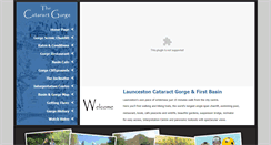 Desktop Screenshot of launcestoncataractgorge.com.au